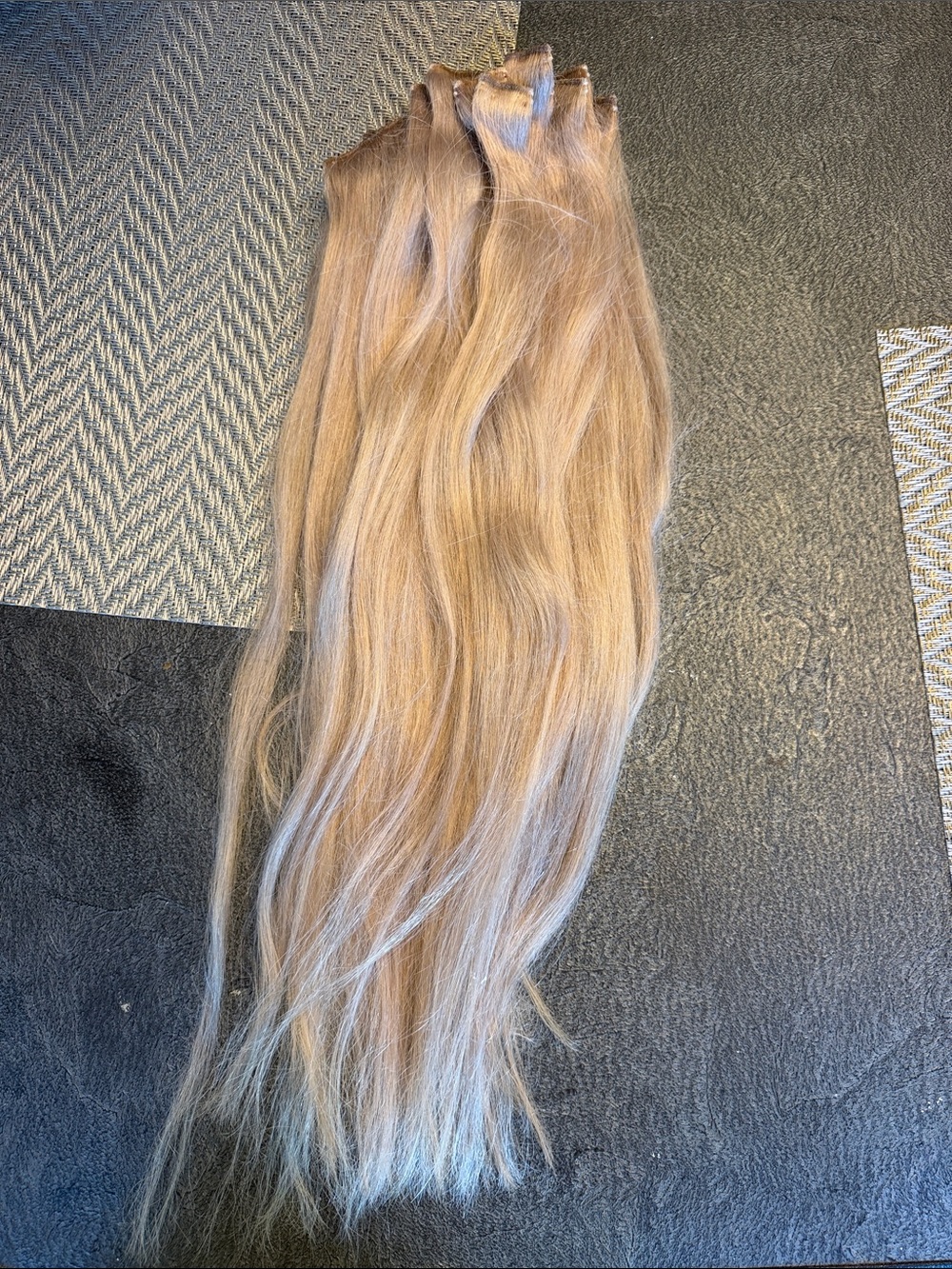 Blonde Clip-In Hair Extensions 24inch